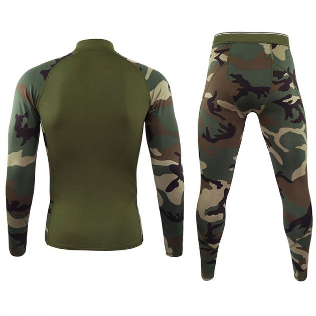 Комплект термобілизни тактичний Esdy А173 Jangle Camo Фото 2